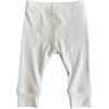 Ribbed Leggings Cream - Leggings - 1 - thumbnail