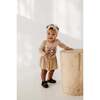 Girl's Bodysuit Dress Set Winter Floral - Dresses - 4