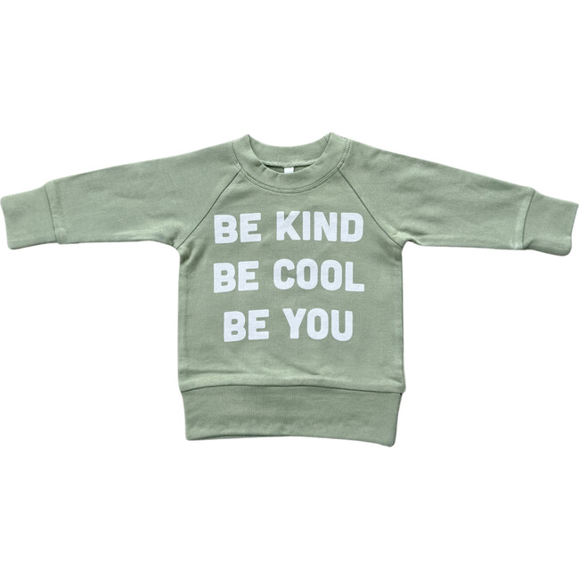 Boy's Raglan Sweatshirt Be Kind Be Cool Be You