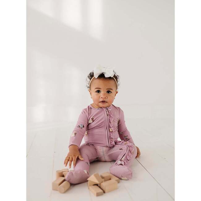 Footie Romper Hedgehog - Footie Pajamas - 4