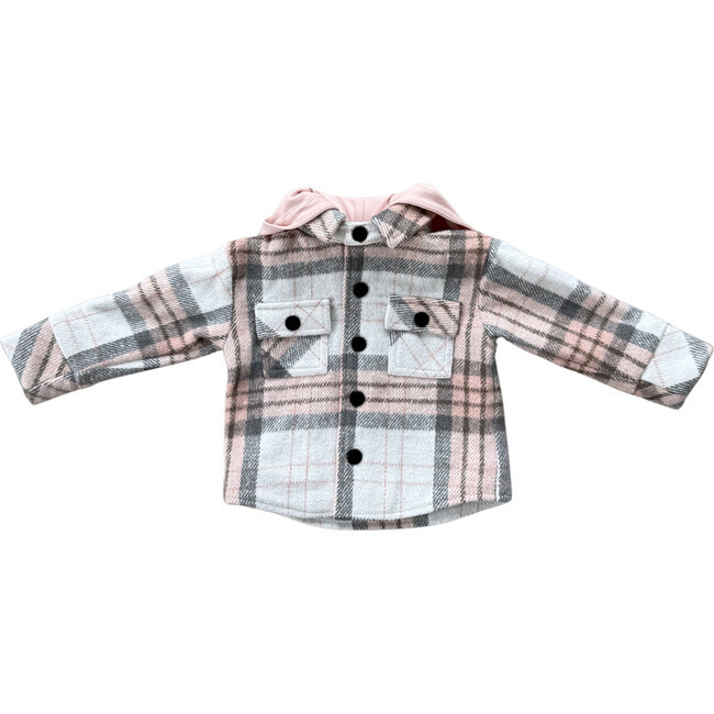 Hooded Shacket Desert Plaid - Jackets - 2