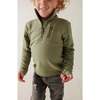 Boy's 3/4 Fleece Zip Sweatshirt Portabella - Sweatshirts - 5