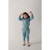 Fleece Zip Set Ski Blue - Mixed Apparel Set - 6