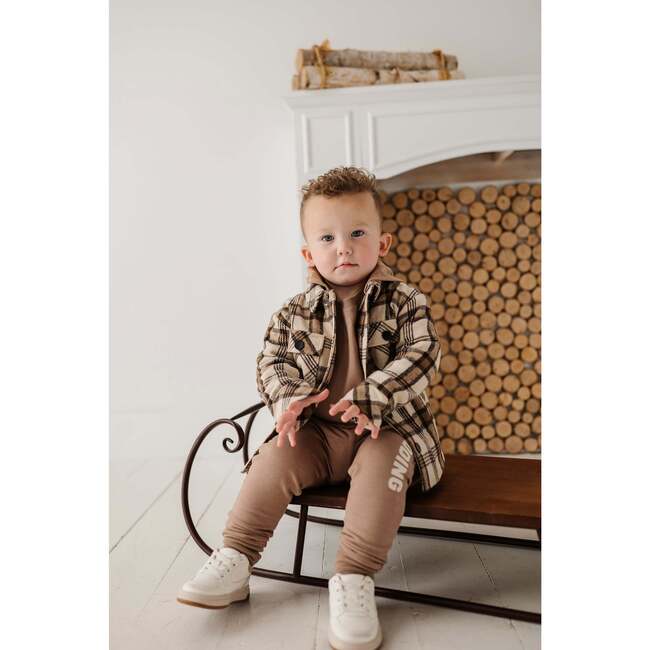 Hooded Shacket Desert Plaid - Jackets - 4