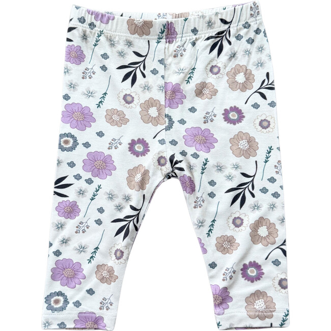 Basic Leggings Winter Floral