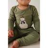 Baby Pocket Pants Olive - Pants - 4