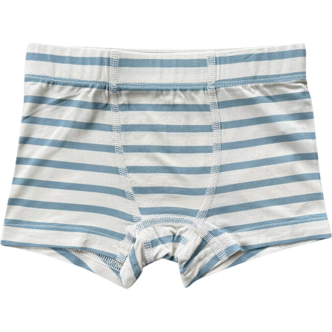 Boy's Boxers Ski Blue Stripe
