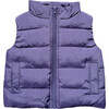 Puffer Vest Royal Purple - Vests - 1 - thumbnail