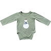 Baby Long Sleeve Bodysuit Snowman - Onesies - 1 - thumbnail