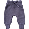 Knit Pants Plum - Pants - 1 - thumbnail