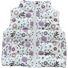 Puffer Vest Winter Floral - Vests - 1 - thumbnail