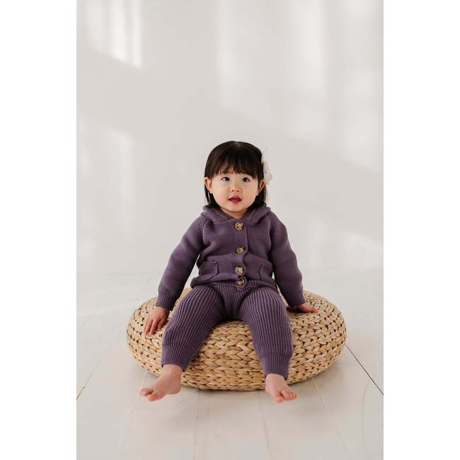 Knit Pants Plum - Pants - 2