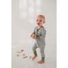 Long Sleeve Zip Romper Hair Bow - Rompers - 6