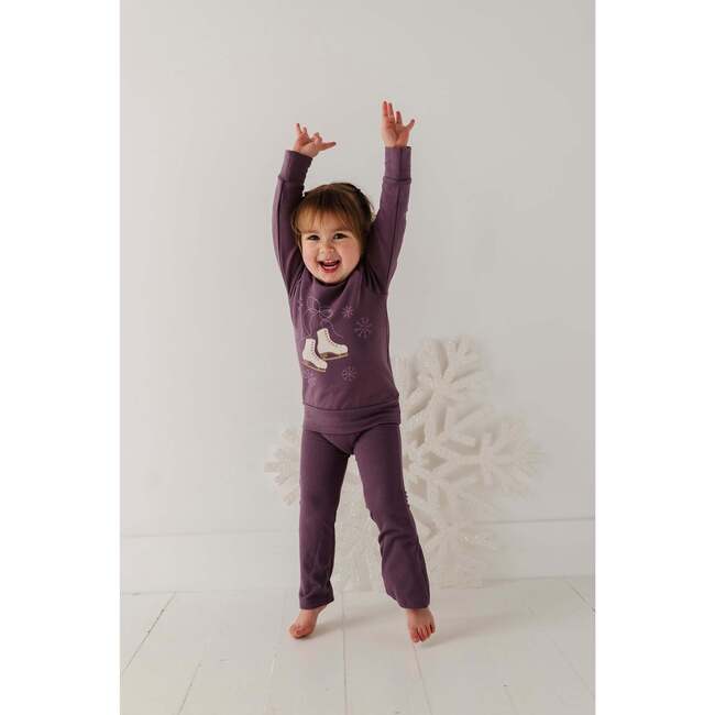 Flare Pants Dusky Orchid Stripe - Pants - 4