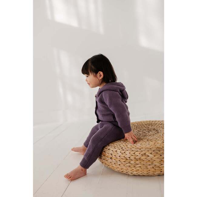 Knit Pants Plum - Pants - 5