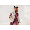 Puffer Vest Winter Floral - Vests - 4