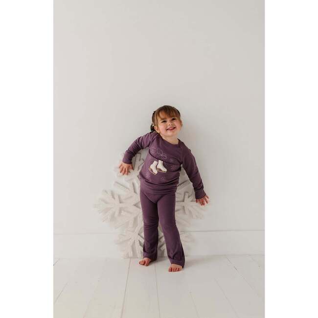 Flare Pants Dusky Orchid Stripe - Pants - 6