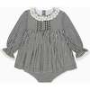 Black Gingham Aurelia Baby Girl Set - Mixed Apparel Set - 1 - thumbnail