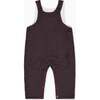 Burgundy Check Coroza Baby Overalls - Overalls - 1 - thumbnail