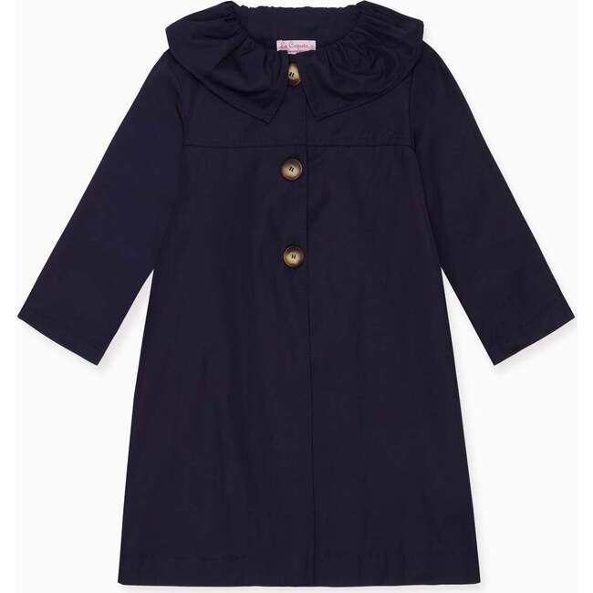 Navy Celestina Girl Coat