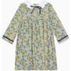 Blue Floral Ruby Girl Dress - Dresses - 1 - thumbnail