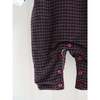 Burgundy Check Coroza Baby Overalls - Overalls - 2