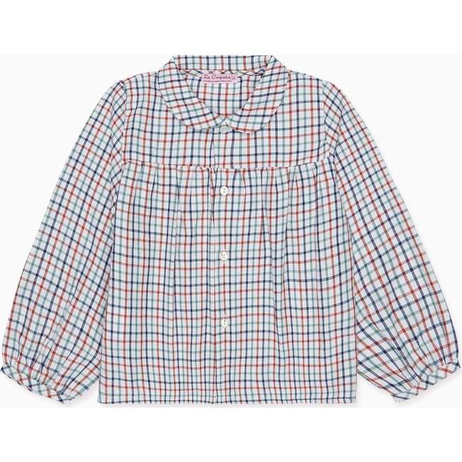 Ivory Check Dante Long Sleeve Baby Shirt