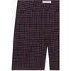 Burgundy Check Lucas Boy Shorts - Shorts - 2