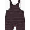 Burgundy Check Coroza Baby Overalls - Overalls - 3