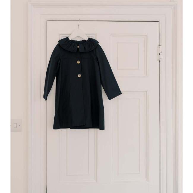 Navy Celestina Girl Coat - Coats - 2