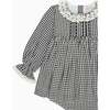 Black Gingham Aurelia Baby Girl Set - Mixed Apparel Set - 3