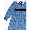 Blue Toile De Jouy Helena Girl Dress - Dresses - 3