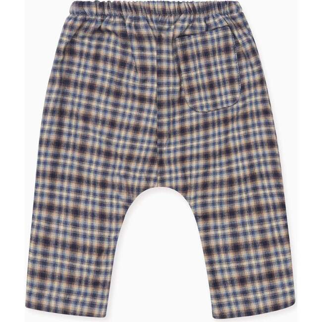 Navy Check Alex Baby Pants - Pants - 4