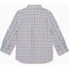 Ivory Check Mateo Long Sleeve Boy Shirt - Shirts - 4