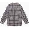 Navy Check Mateo Long Sleeve Boy Shirt - Shirts - 4