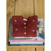Burgundy Denali Merino Girl Cardigan - Cardigans - 5