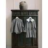 Navy Check Mateo Long Sleeve Boy Shirt - Shirts - 5