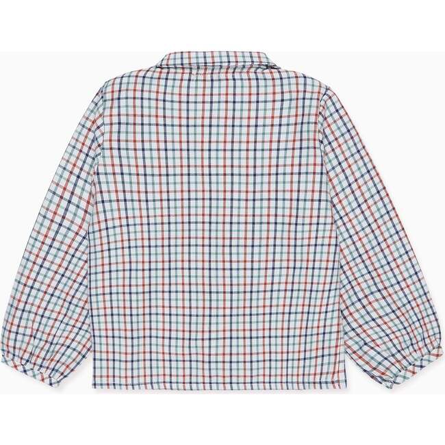 Ivory Check Dante Long Sleeve Baby Shirt - Shirts - 4