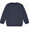 Blue Bromo Merino Jacquard Boy Sweater - Sweaters - 4
