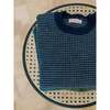 Blue Bromo Merino Jacquard Boy Sweater - Sweaters - 6