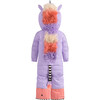 UNIDO Lila Unicorn Snowsuit, Violet - Snowsuits - 2