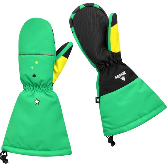 Green MONDO Mittens, Green