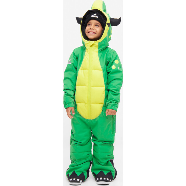 Green MONDO Snowsuit, Green - Snowsuits - 3
