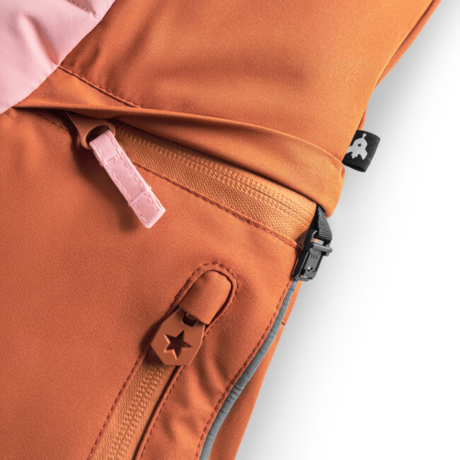 SQUIRDO Snowsuit, Brown - Snowsuits - 7