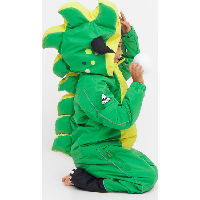 Green MONDO Snowsuit, Green - Snowsuits - 4