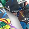 COSMO SPRAYPRINT Mittens, Print - Gloves - 2