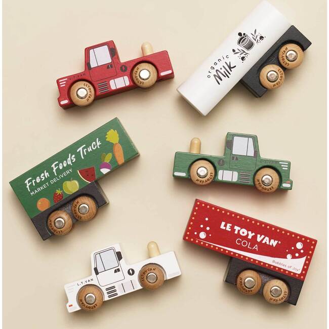 Wooden Toy Trucks