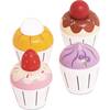 Wooden Cupcake Play Food Set - Play Food - 1 - thumbnail