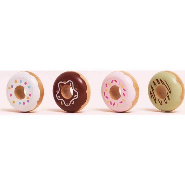 Wooden Doughnut Play Food Set - Play Food - 2