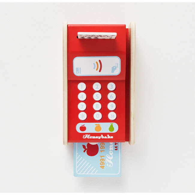 Wooden Shop Card Machine - Role Play Toys - 2